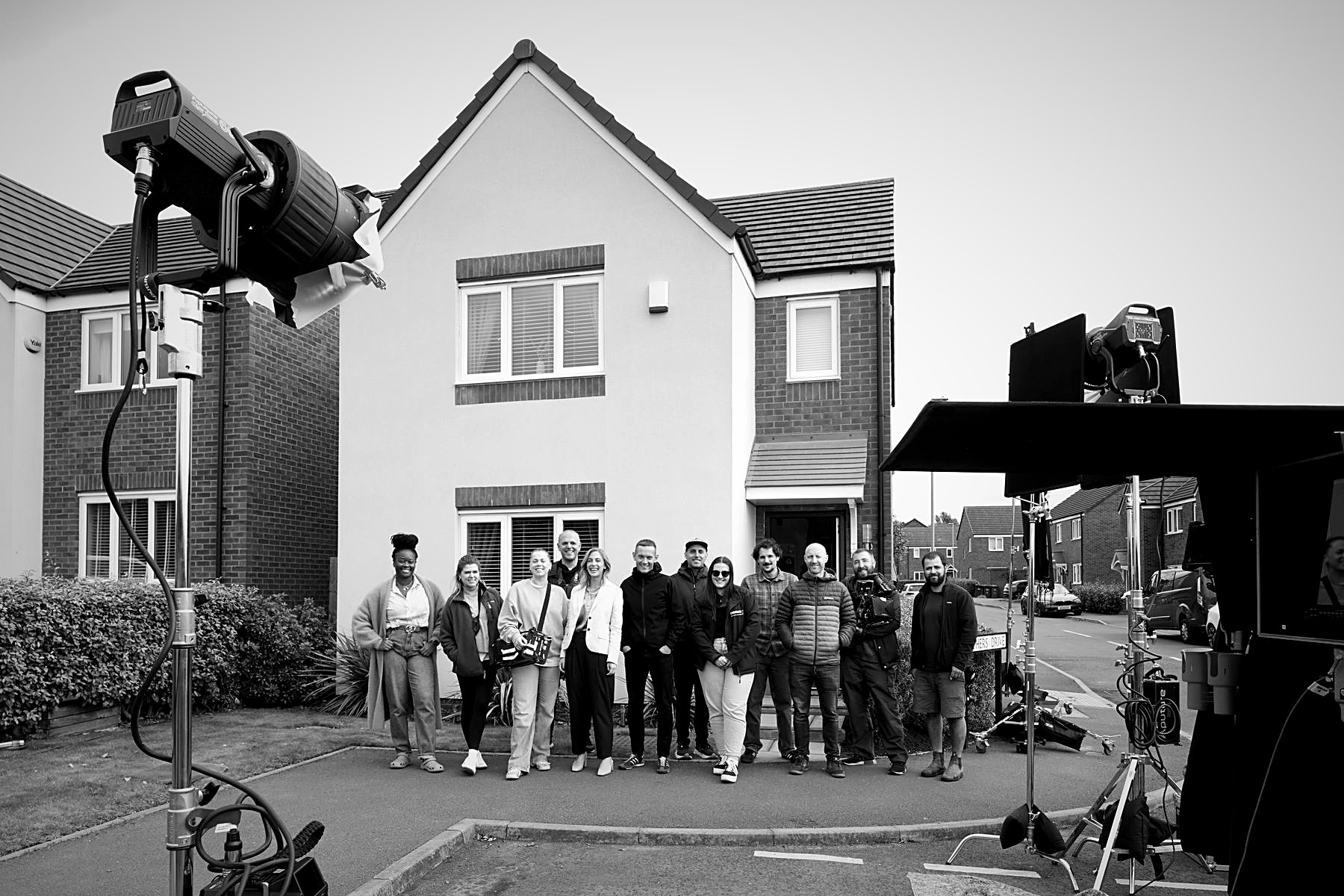 The ottowilf crew on set